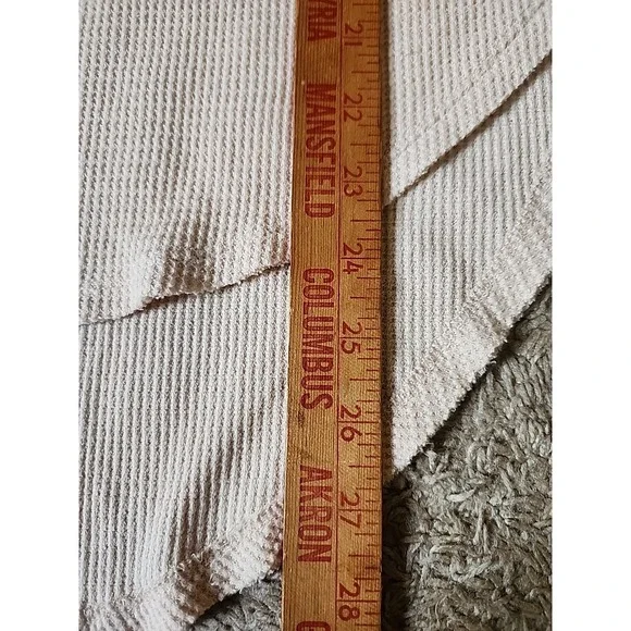 JoyLab Women's Top Size Large Waffle Long Sleeve Loose Fit Beige Size XL NWT - Picture 9 of 10